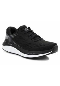 skechers - Buty do biegania męskie Skechers GO Run Persistence. Zapięcie: sznurówki. Kolor: czarny. Materiał: guma, materiał, tkanina, syntetyk. Szerokość cholewki: normalna. Sport: bieganie