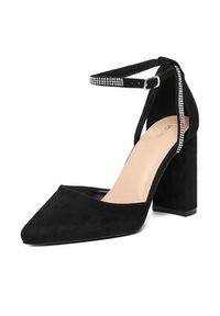 DeeZee Czółenka CEO-WSS21503-01 Czarny. Kolor: czarny. Materiał: materiał #8
