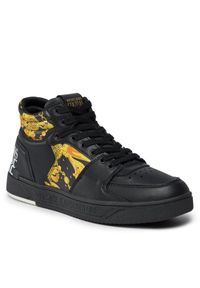 Versace Jeans Couture Sneakersy 75YA3SJ7 Czarny. Kolor: czarny #1