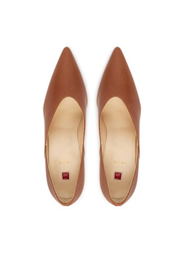 HÖGL Czółenka 0-187521-95000 Brązowy. Kolor: brązowy. Materiał: skóra