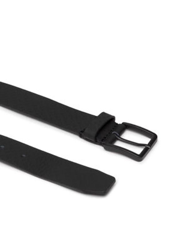 BOSS - Boss Pasek Męski Ther 50475090 Czarny. Kolor: czarny. Materiał: skóra