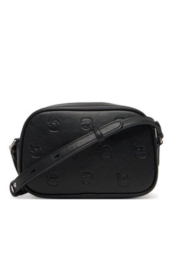 Karl Lagerfeld - KARL LAGERFELD Torebka A3W30112 Czarny. Kolor: czarny. Materiał: skórzane