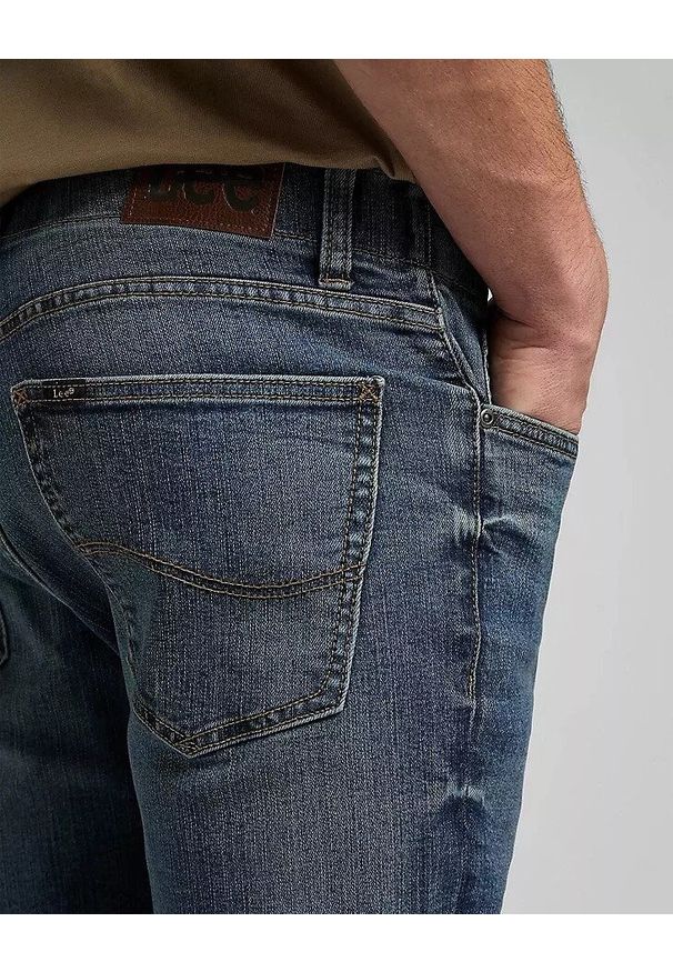 Lee - LEE Skinny Fit XM MĘSKIE SPODNIE JEANSOWE BLUE PRODIGY L71XTGAB 112119588
