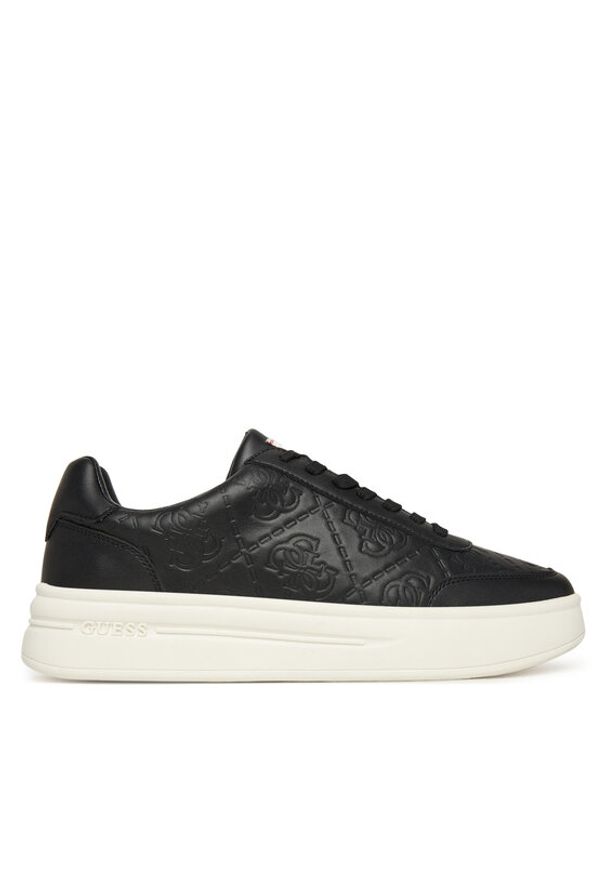 Guess Sneakersy FMFWI3 LEA12 Czarny. Kolor: czarny. Materiał: skóra