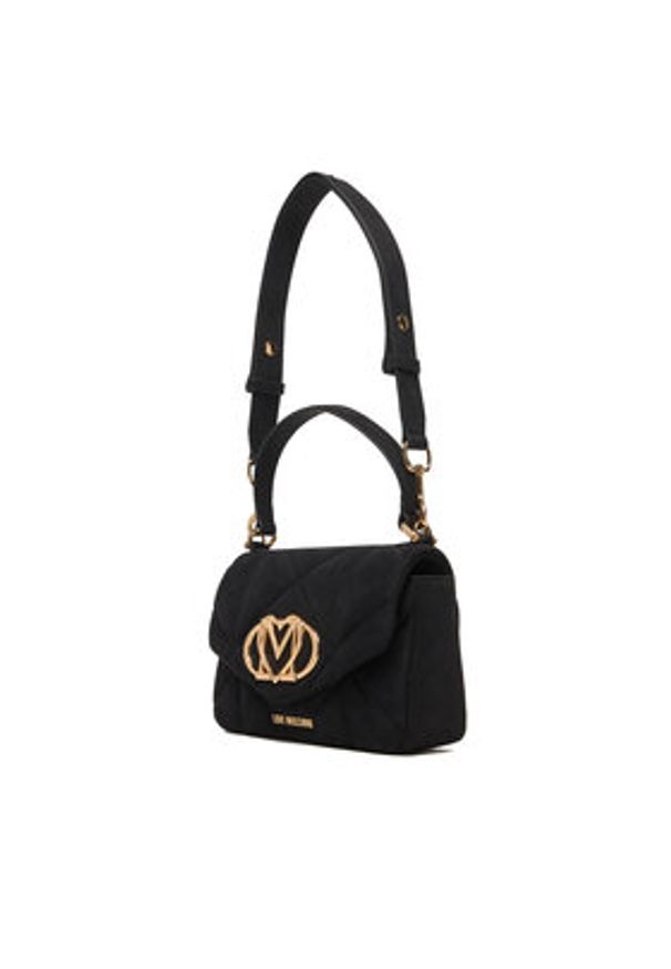 Love Moschino - LOVE MOSCHINO Torebka JC4317PP0NKE0000 Czarny. Kolor: czarny