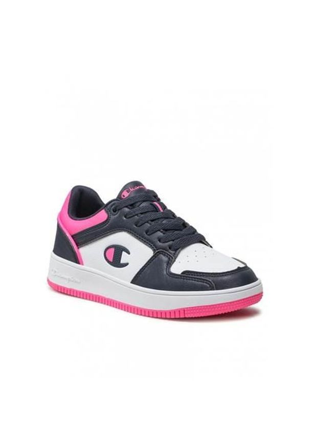 Buty do chodzenia damskie Champion Rebound 20. Zapięcie: sznurówki. Kolor: biały, wielokolorowy, różowy, czarny. Materiał: materiał, syntetyk. Szerokość cholewki: normalna. Sport: turystyka piesza