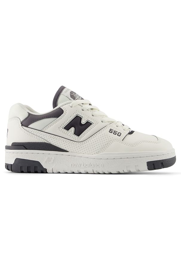 Buty damskie New Balance BBW550BH – białe. Okazja: na co dzień. Kolor: biały. Materiał: syntetyk, skóra, materiał. Szerokość cholewki: normalna