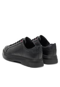 Hugo - HUGO Sneakersy Urian 50548663 Czarny. Kolor: czarny. Materiał: skóra