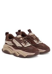 Steve Madden Sneakersy SM11004652 Brązowy. Kolor: brązowy. Materiał: skóra #3