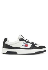 Tommy Jeans Sneakersy (New) Tjm Cupsole Leather Ess EM0EM01443 Biały. Kolor: biały. Materiał: skóra