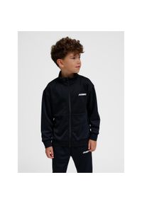 Dziecięca bluza dresowa zapinana na zamek Hummel Odin. Kolor: wielokolorowy, szary, czarny. Materiał: dresówka #1