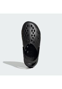 Adidas - Klapki Adilette Platform. Kolor: czarny. Obcas: na platformie