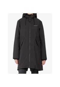 Płaszcz damski Didriksons Fia Parka. Kolor: czarny. Sezon: zima