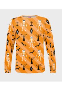 MegaKoszulki - Bluza męska fullprint Skeletons. Długość: długie. Styl: klasyczny #1