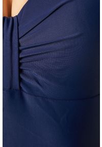 Aqua Speed jednoczęściowy strój kąpielowy Olivia kolor granatowy usztywniona miseczka. Kolor: niebieski. Materiał: materiał, dzianina, skóra, nylon, włókno, poliester, lycra #5