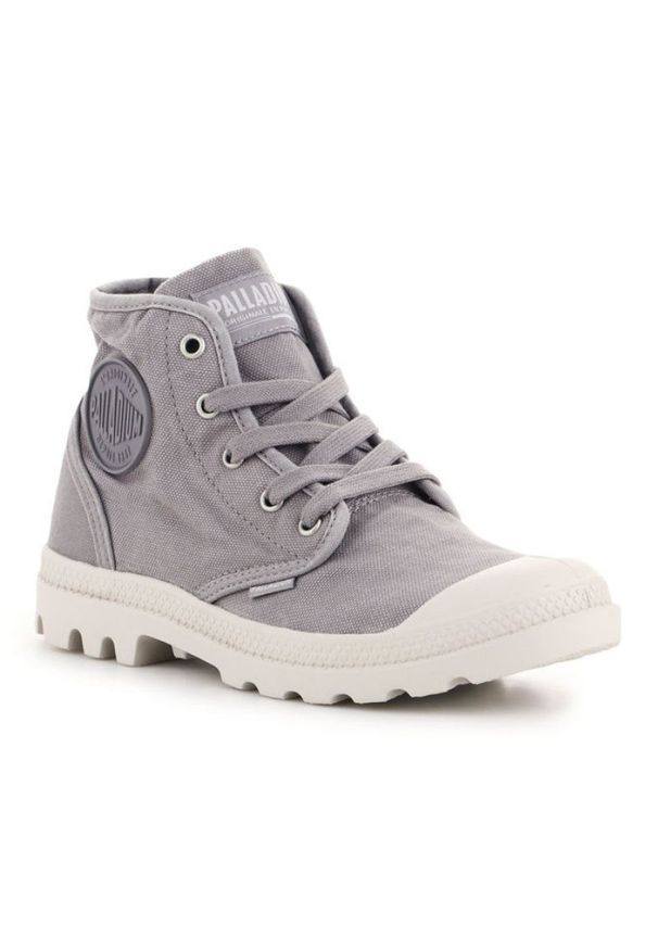 Buty Palladium Us Pampa Hi F W 92352-071-M Gray Flannel szare. Kolor: szary. Materiał: syntetyk