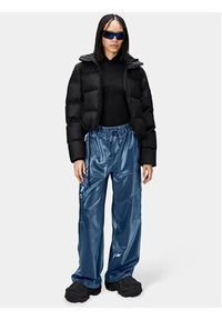 Rains Kurtka zimowa 15150 Czarny Regular Fit. Kolor: czarny. Materiał: syntetyk. Sezon: zima