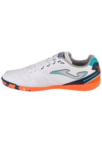 Buty piłkarskie męskie Joma Dribling 2423 In. Zapięcie: sznurówki. Kolor: pomarańczowy, biały, wielokolorowy. Materiał: materiał, syntetyk. Szerokość cholewki: normalna. Sport: piłka nożna