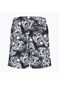 Szorty kąpielowe dziecięce Speedo Print Leisure 17". Kolor: czarny. Wzór: nadruk