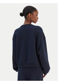 TOMMY HILFIGER - Tommy Hilfiger Bluza Script WW0WW48783 Granatowy Relaxed Fit. Kolor: niebieski. Materiał: bawełna #4