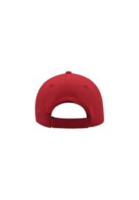 ATLANTIS - Estoril Jacquard Weave 6 Panel Cap. Kolor: czerwony