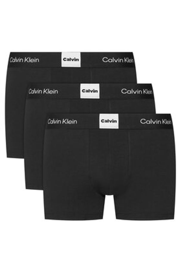 Calvin Klein Underwear Komplet 3 par bokserek LV00NB4476 Czarny. Kolor: czarny. Materiał: bawełna