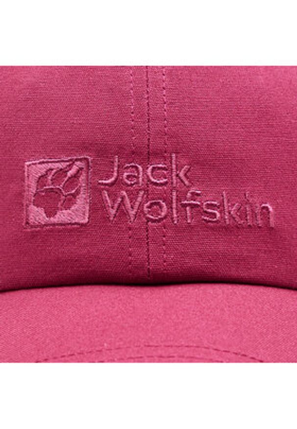 Jack Wolfskin Czapka z daszkiem Baseball Cap 1900673 Czerwony. Kolor: czerwony. Materiał: bawełna