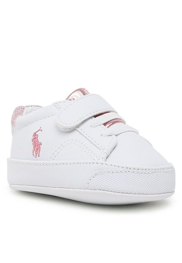 Sneakersy Polo Ralph Lauren. Kolor: biały