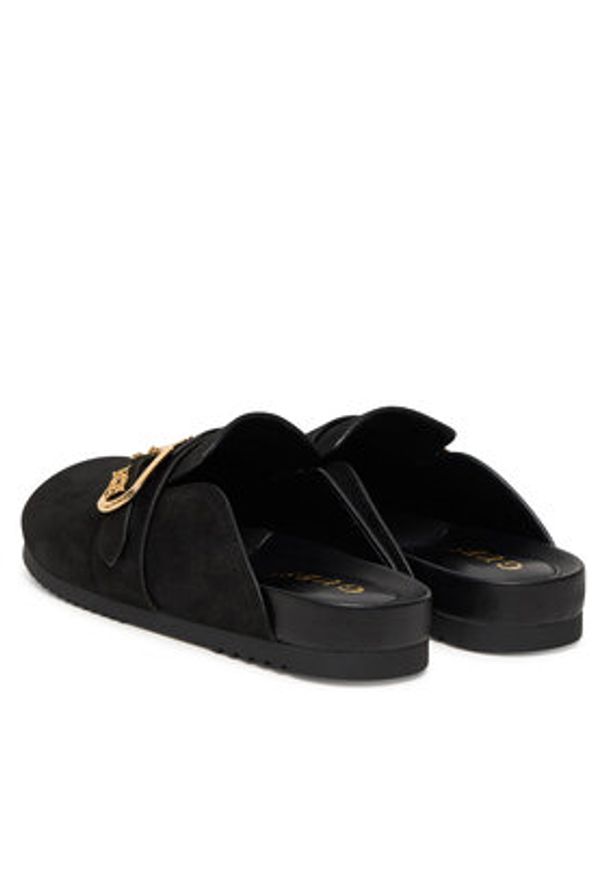 Guess Klapki FLPGAL ESU06 Czarny. Kolor: czarny. Materiał: materiał
