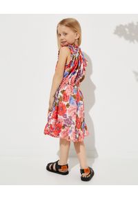 ZIMMERMANN KIDS - Sukienka w kwiaty Poppy Flip 2-10 lat. Kolor: czerwony. Wzór: kwiaty. Sezon: lato. Typ sukienki: proste #7