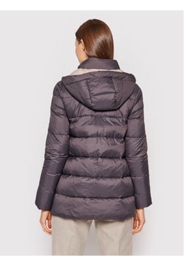 CAPPELLINI - Cappellini Kurtka puchowa M24398 6098C Szary Regular Fit. Kolor: szary. Materiał: syntetyk, puch