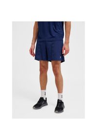 Szorty Hummel Pulse. Kolor: niebieski, zielony, wielokolorowy. Sport: fitness
