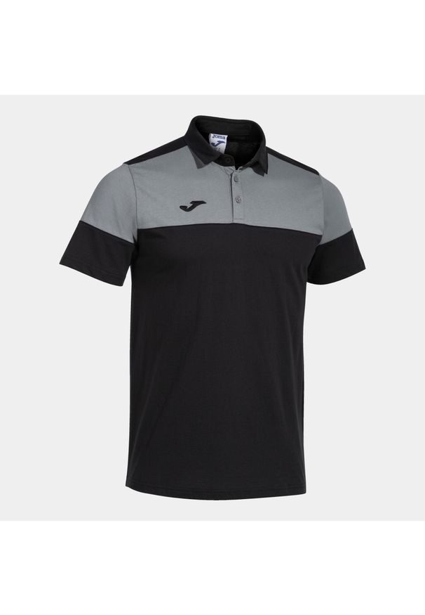 Polo Joma Crew V. Typ kołnierza: polo. Kolor: wielokolorowy, szary, czarny. Materiał: materiał. Wzór: kolorowy. Sport: piłka nożna