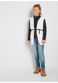 bonprix - Koszulka z golfem (2 szt.). Typ kołnierza: golf. Kolor: biały. Długość rękawa: długi rękaw. Długość: długie. Wzór: gładki #2