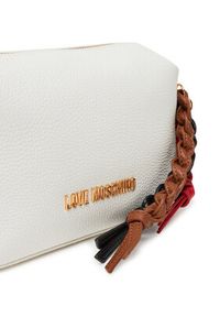 Love Moschino - LOVE MOSCHINO Torebka JC4307PP0MK1110A Biały. Kolor: biały. Materiał: skórzane