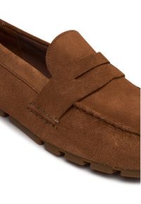 Clarks Mokasyny Corsley Bar 26184513 Brązowy. Kolor: brązowy. Materiał: zamsz, skóra #4