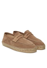 Manebi Espadryle W 1.9 L0 Brązowy. Kolor: brązowy. Materiał: zamsz, skóra #5