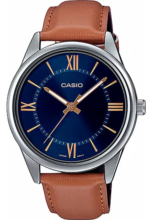 Zegarek Casio ZEGAREK MĘSKI CASIO MTP-V005L-2B5 + BOX (zd225c)