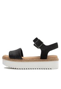 Clarks Espadryle Lana Shore 261646274 Czarny. Kolor: czarny. Materiał: skóra #6