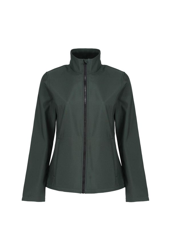 Regatta - Damski Softshell Ablaze. Kolor: zielony, wielokolorowy, czarny. Materiał: softshell