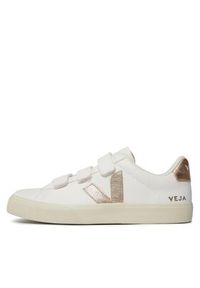 Veja Sneakersy Recifee Logo Chromefree Leather RC0502762B Biały. Kolor: biały. Materiał: skóra #2