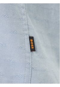 BOSS Koszula Relegant 50548959 Błękitny Regular Fit. Kolor: niebieski. Materiał: bawełna #4