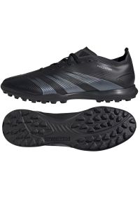Adidas - Buty piłkarskie adidas Predator League L Tf M I2614 czarne. Zapięcie: sznurówki. Kolor: czarny. Materiał: syntetyk, guma. Sport: piłka nożna #3