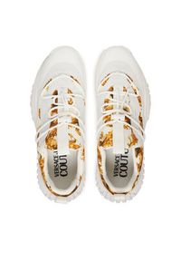 Versace Jeans Couture Sneakersy 80YA3SN2 Biały. Kolor: biały. Materiał: materiał #5