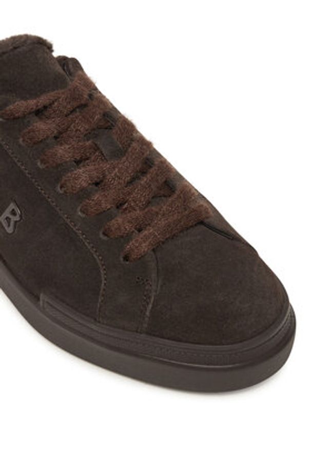 Bogner Sneakersy Hollywood 32 22540023 Brązowy. Kolor: brązowy. Materiał: zamsz, skóra