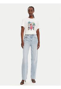Liu Jo T-Shirt WA5260 JS003 Biały Regular Fit. Kolor: biały. Materiał: bawełna