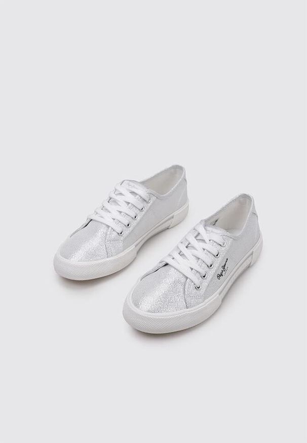 Buty damskie Pepe Jeans Brady Party. Kolor: szary