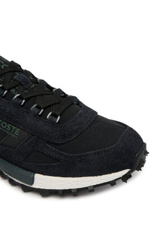 Lacoste Sneakersy Elite Active 51SMA0041 Czarny. Kolor: czarny. Materiał: zamsz, skóra