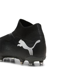 Puma - Buty piłkarskie bez sznurówek FUTURE 7 MATCH FG/AG PUMA Black White. Kolor: wielokolorowy, czarny, biały. Sport: piłka nożna