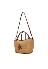 Emporio Armani Torebka EW001009 AF25819 M1334 Brązowy. Kolor: brązowy. Materiał: skórzane #3